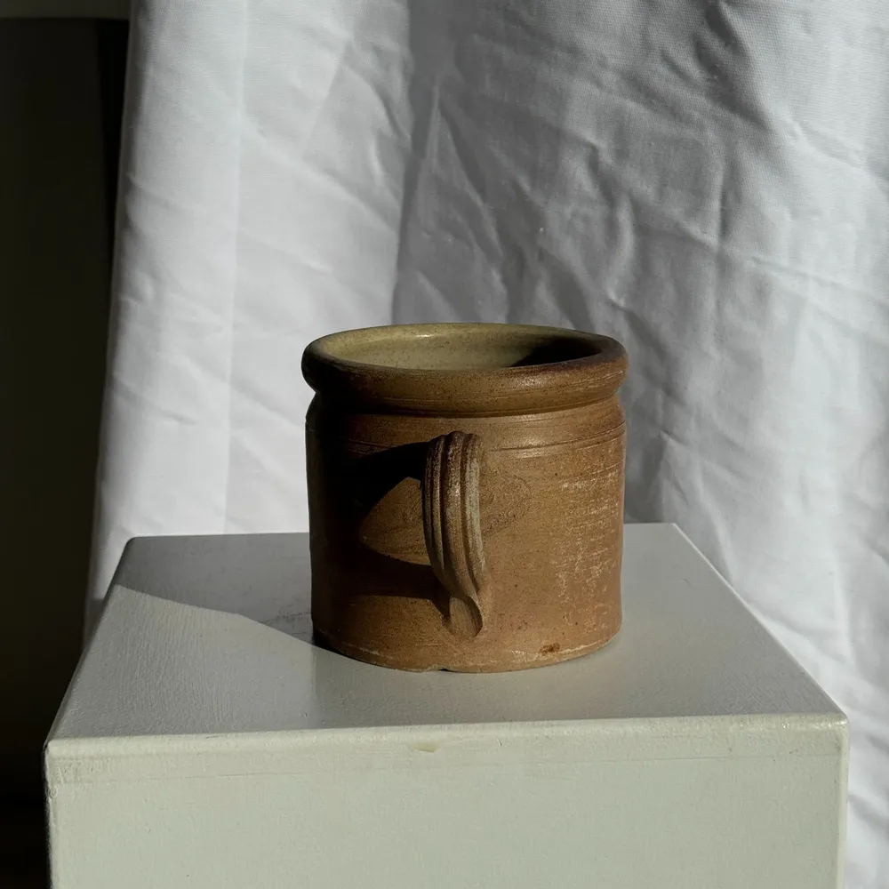 Food storage - Saint Amand speckled stoneware rillette pot H13 (1) - OFFICE OBJETS