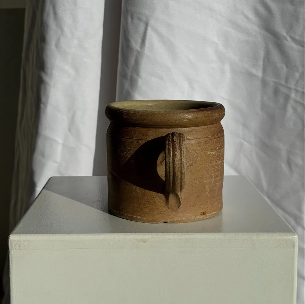 Food storage - Saint Amand speckled stoneware rillette pot H13 (1) - OFFICE OBJETS