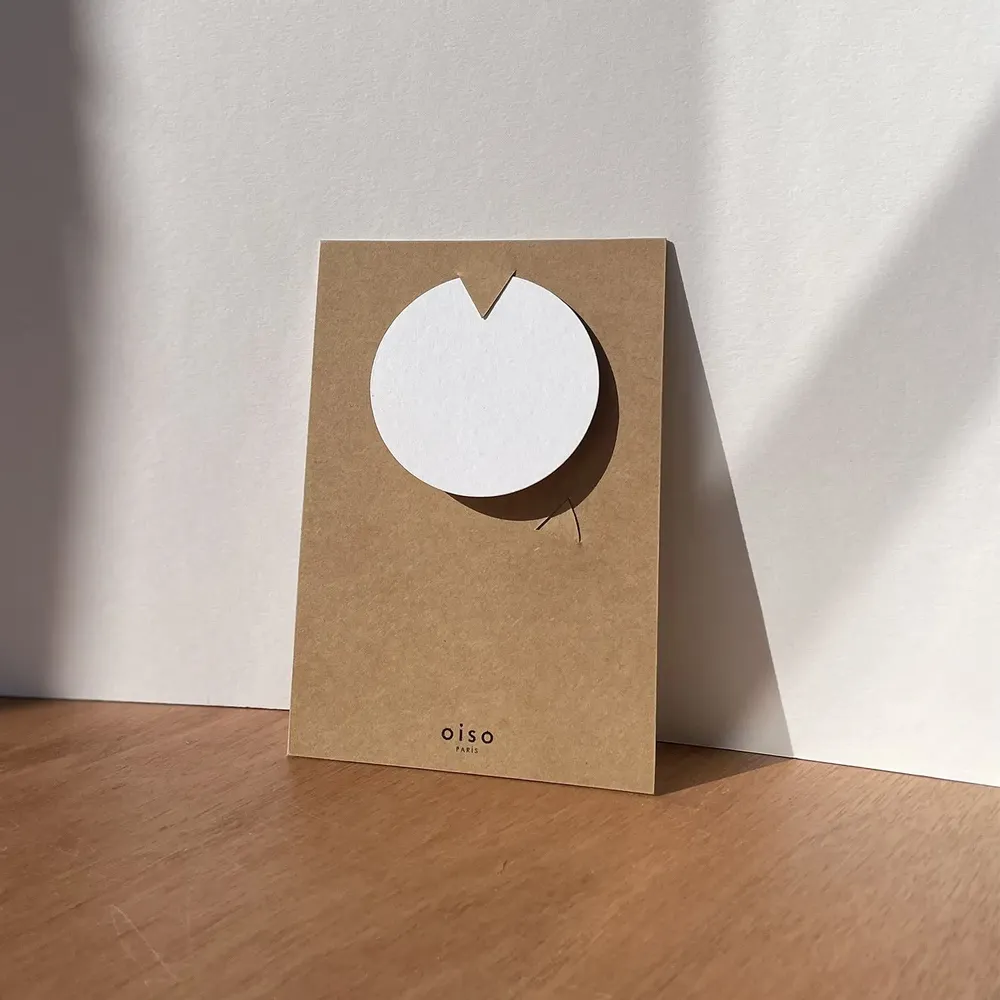 Card shop - LADYBUG Leaf card - OISO