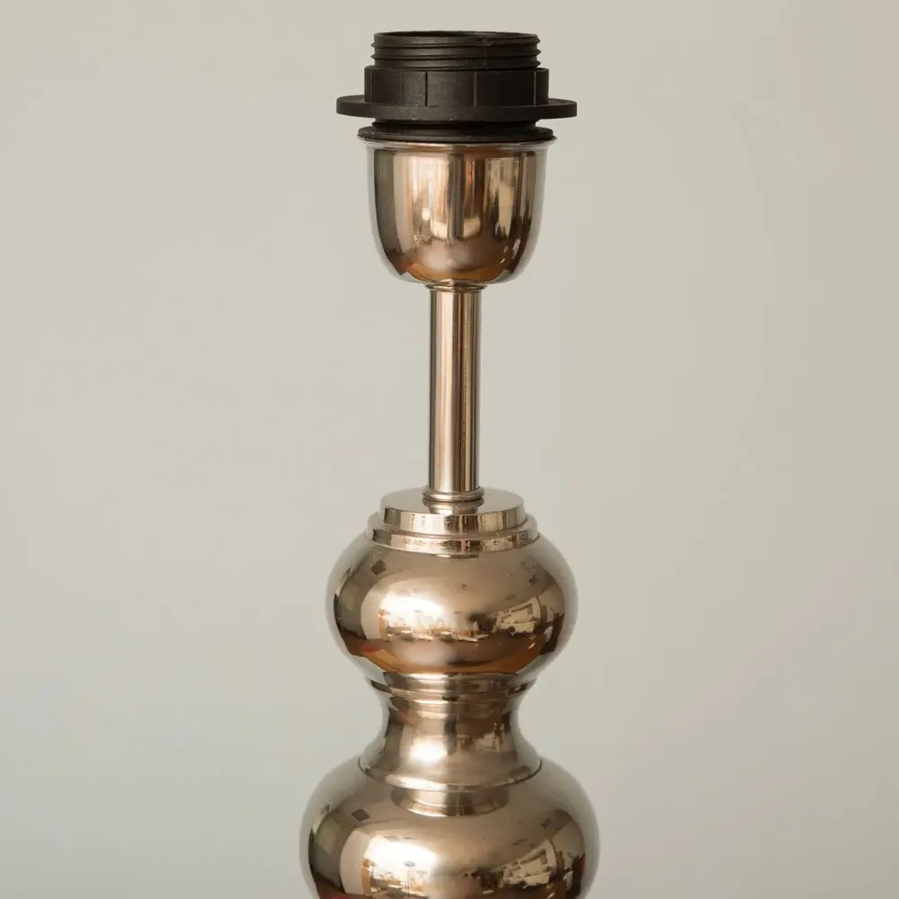 Table lamps - METAL TABLE LAMP TUCANA CHROME - MAHE HOMEWARE