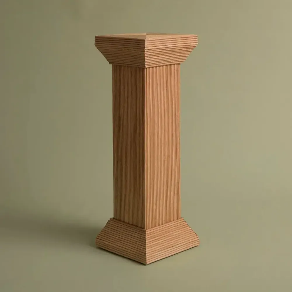 Decorative objects - RATTAN PEDESTAL ATLAS - MAHE HOMEWARE