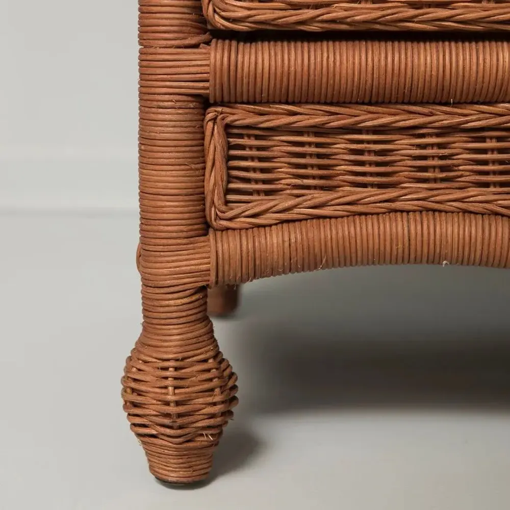 Chests of drawers - ELIZABETH NATURAL RATTAN DRESSER - MAHE HOMEWARE