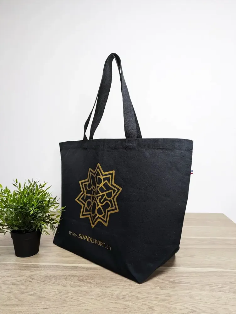 Bags and totes - Large cotton tote made in France to personalize - Cecile XL - MEME BERNADETTE (FEEL-INDE)