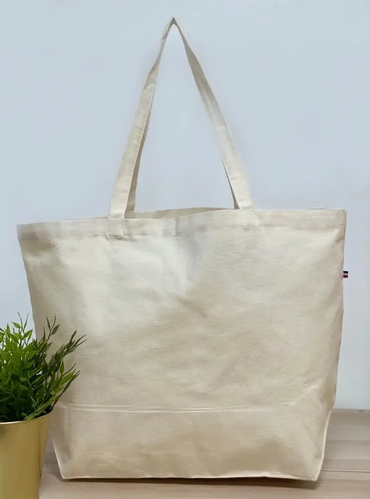 Bags and totes - Large cotton tote made in France to personalize - Cecile XL - MEME BERNADETTE (FEEL-INDE)