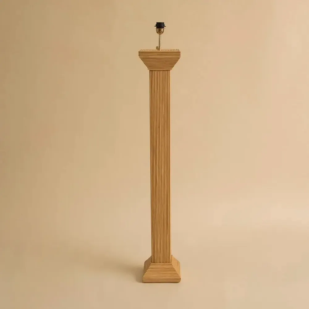Lampadaires - PIED DE LAMPE DE SOL EN ROTIN ARIANE - MAHE HOMEWARE