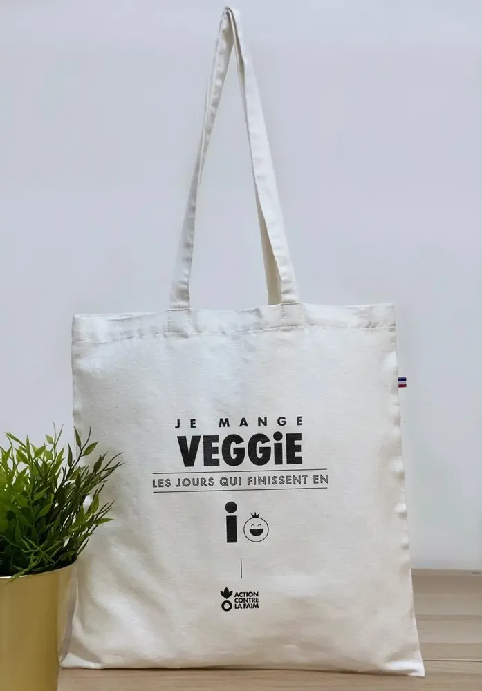 Sacs et cabas - Tote bag en coton Made in France à personnaliser - Jacky - MEME BERNADETTE (FEEL-INDE)