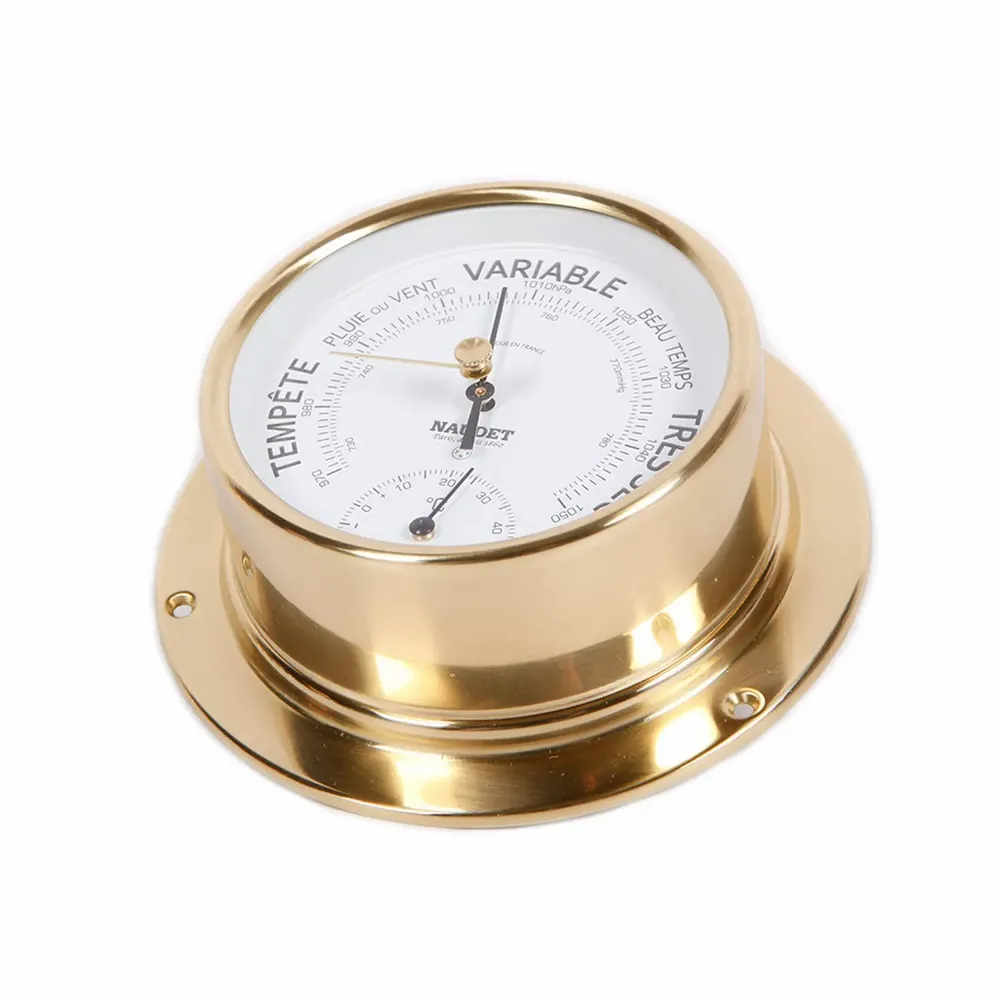 Clocks - BAROMETER-THERMOMETER 10CM - NAUDET