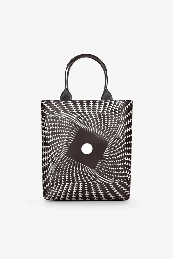 Sacs et cabas - SHOPPING BAG VERTICAL LARGE OPTICAL AW26 - 959NINEFIVENINE
