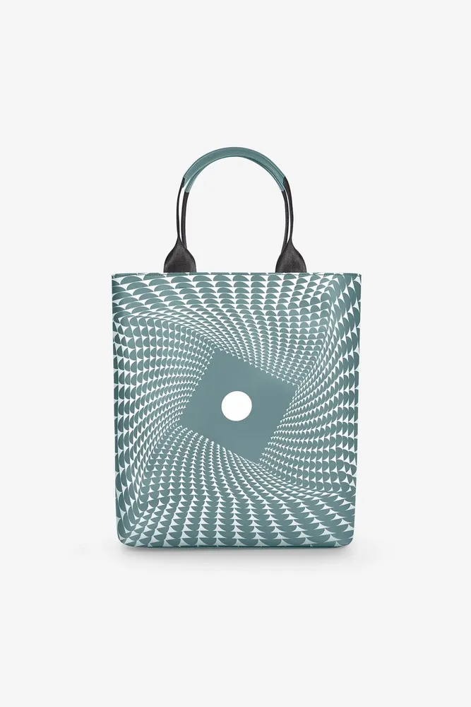 Sacs et cabas - SHOPPING BAG VERTICAL LARGE OPTICAL AW26 - 959NINEFIVENINE