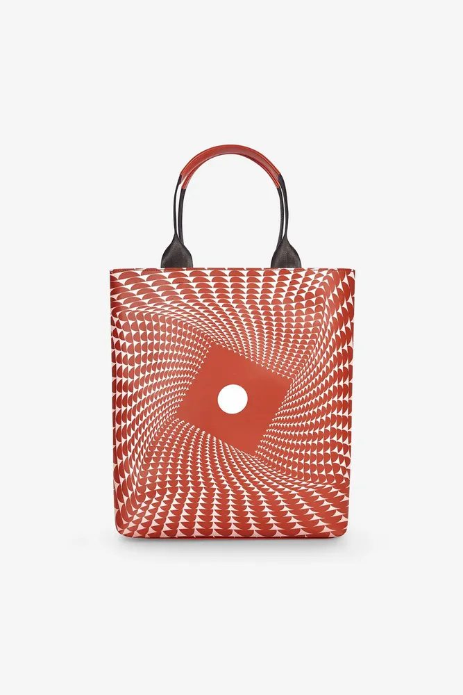 Sacs et cabas - SHOPPING BAG VERTICAL LARGE OPTICAL AW26 - 959NINEFIVENINE
