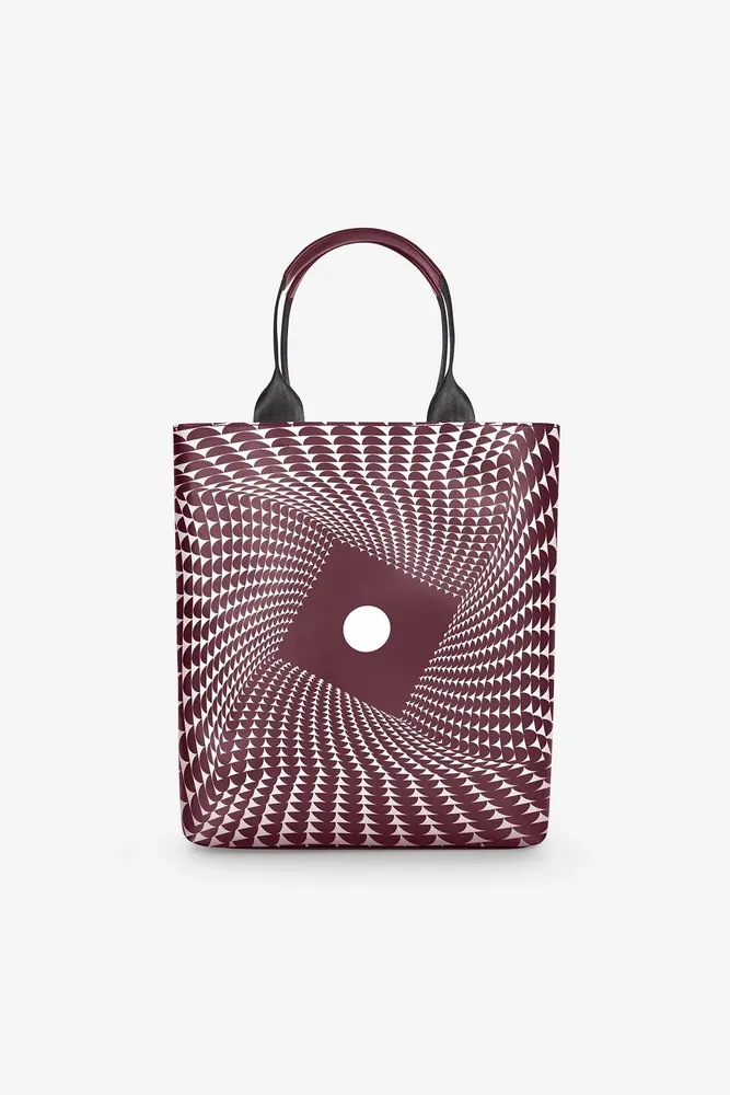 Sacs et cabas - SHOPPING BAG VERTICAL LARGE OPTICAL AW26 - 959NINEFIVENINE