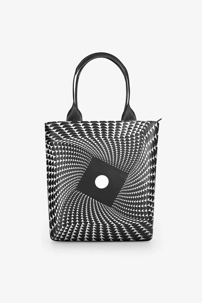 Sacs et cabas - SHOPPING BAG VERTICAL MEDIUM OPTICAL AW26 - 959NINEFIVENINE