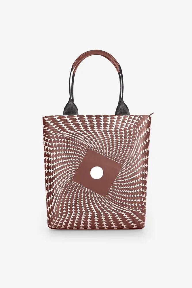 Sacs et cabas - SHOPPING BAG VERTICAL MEDIUM OPTICAL AW26 - 959NINEFIVENINE