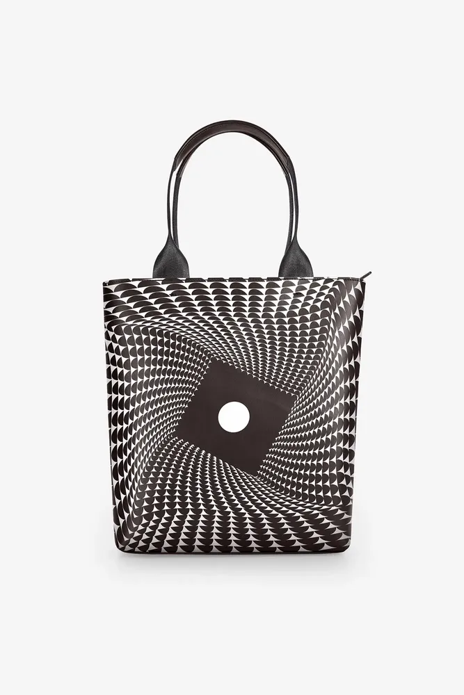 Sacs et cabas - SHOPPING BAG VERTICAL MEDIUM OPTICAL AW26 - 959NINEFIVENINE