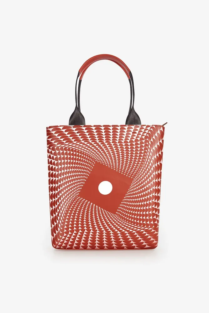 Sacs et cabas - SHOPPING BAG VERTICAL MEDIUM OPTICAL AW26 - 959NINEFIVENINE