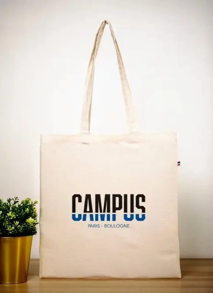 Sacs et cabas - Tote bag en coton 280g Made in France à personnaliser - Victor - MEME BERNADETTE (FEEL-INDE)