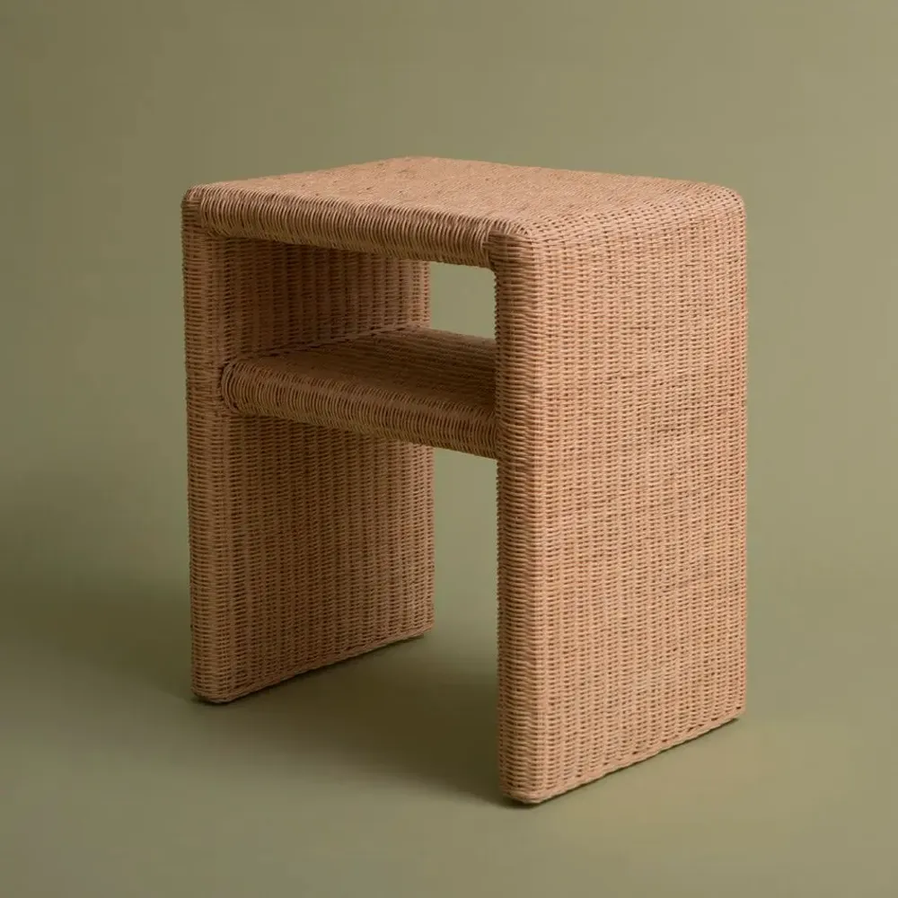 Tables de nuit - TABLE DE CHEVET EN ROTIN GEORGIA NATURAL - MAHE HOMEWARE