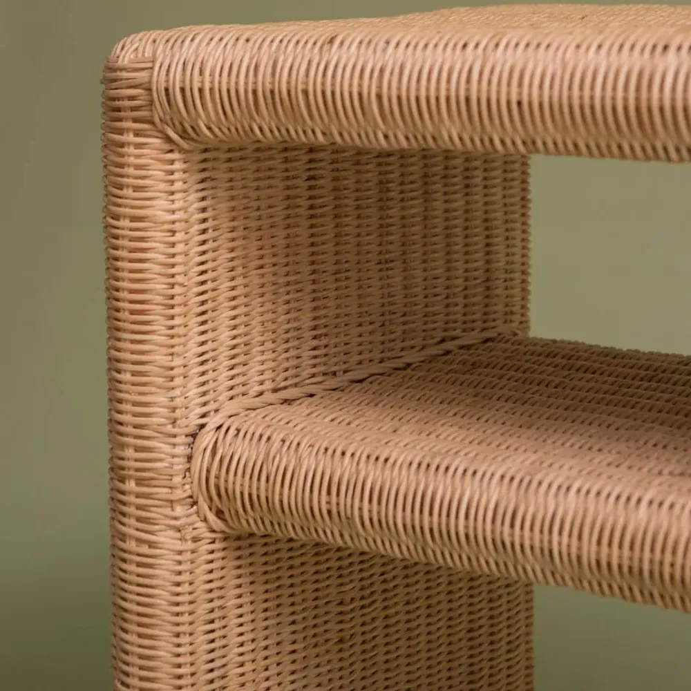 Tables de nuit - TABLE DE CHEVET EN ROTIN GEORGIA NATURAL - MAHE HOMEWARE