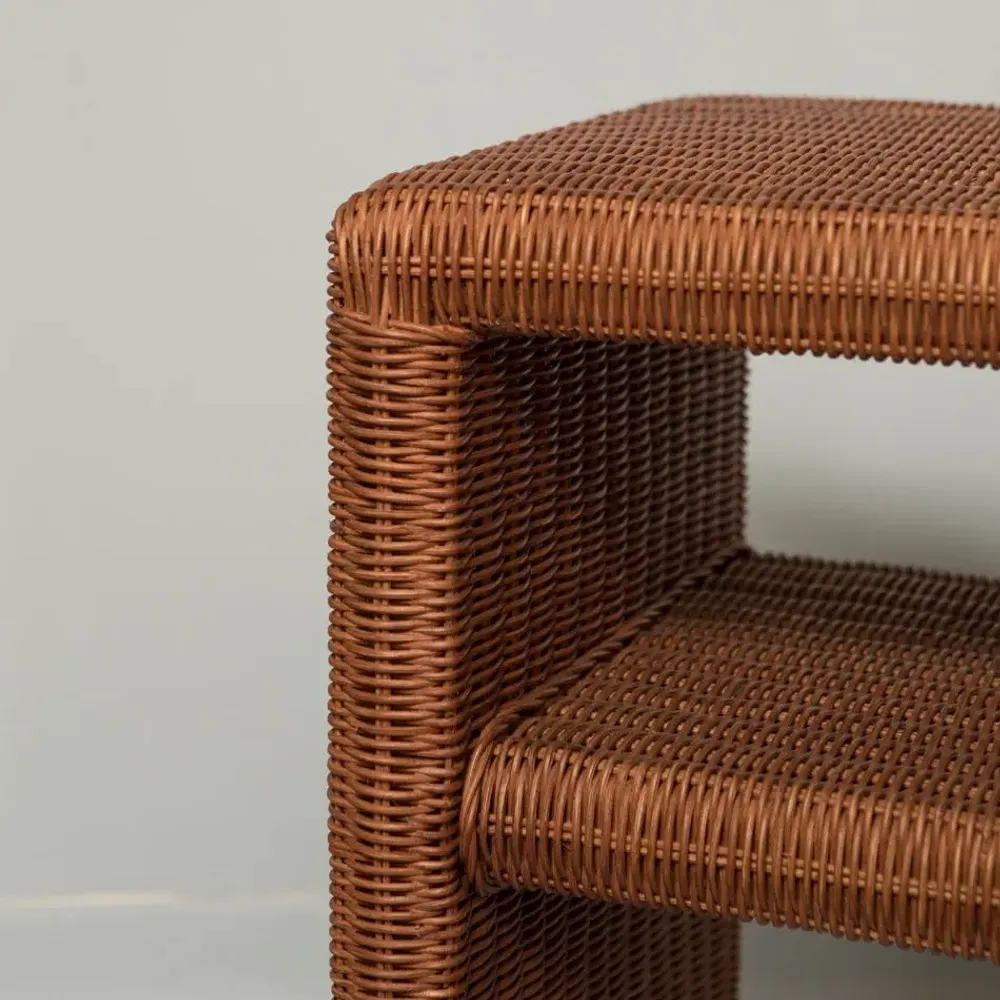 Tables de nuit - TABLE DE CHEVET EN ROTIN GEORGIA NATURAL - MAHE HOMEWARE