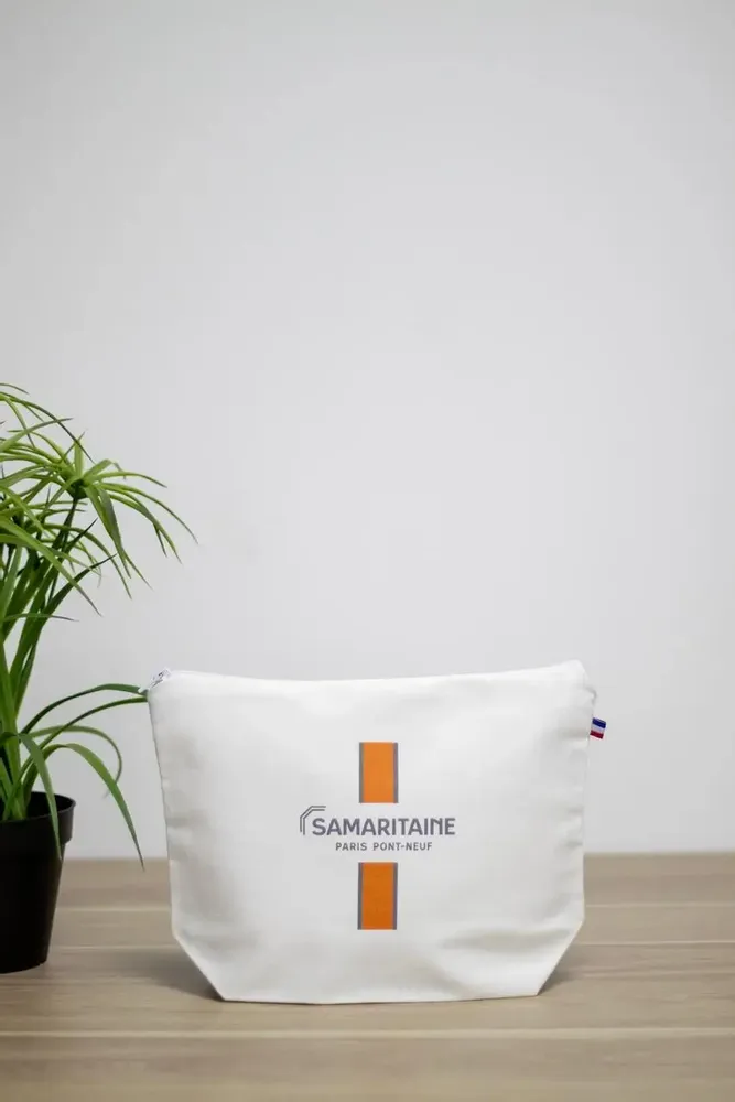 Bags and totes - Customizable Cotton Pouch – Sylvie M1 - MEME BERNADETTE (FEEL-INDE)