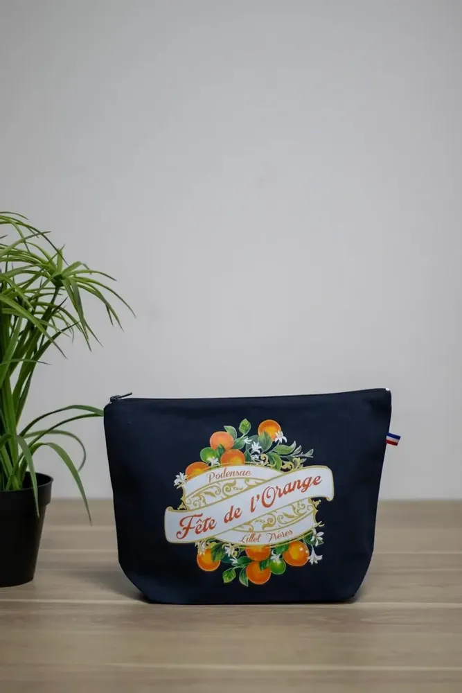 Bags and totes - Customizable Cotton Pouch – Sylvie M1 - MEME BERNADETTE (FEEL-INDE)