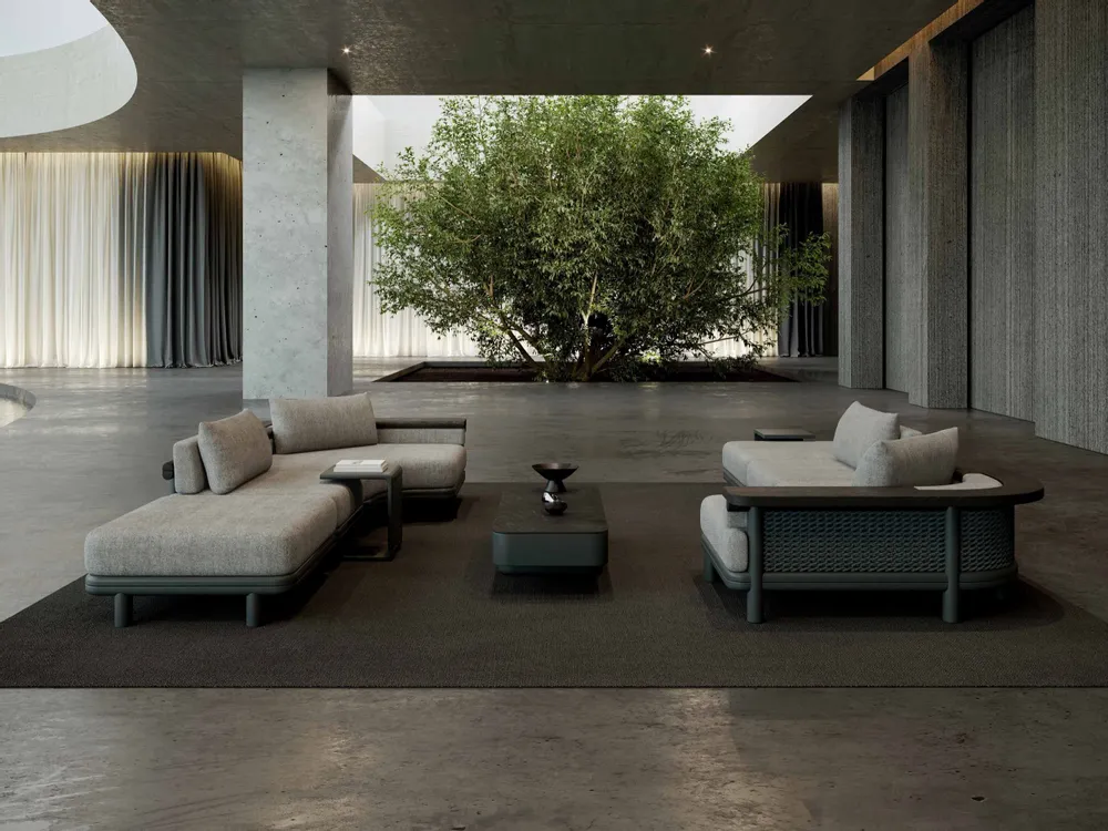 Canapés de jardin - Kit modulaire Alvo - SNOC