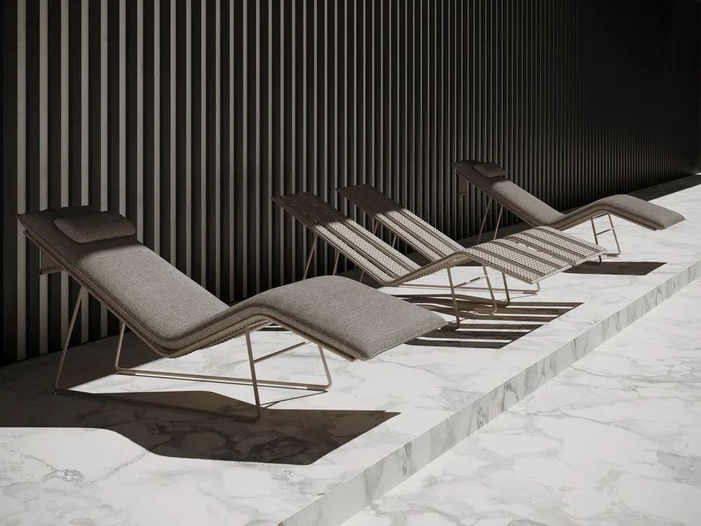 Canapés de jardin - Chaise longue Véu - SNOC