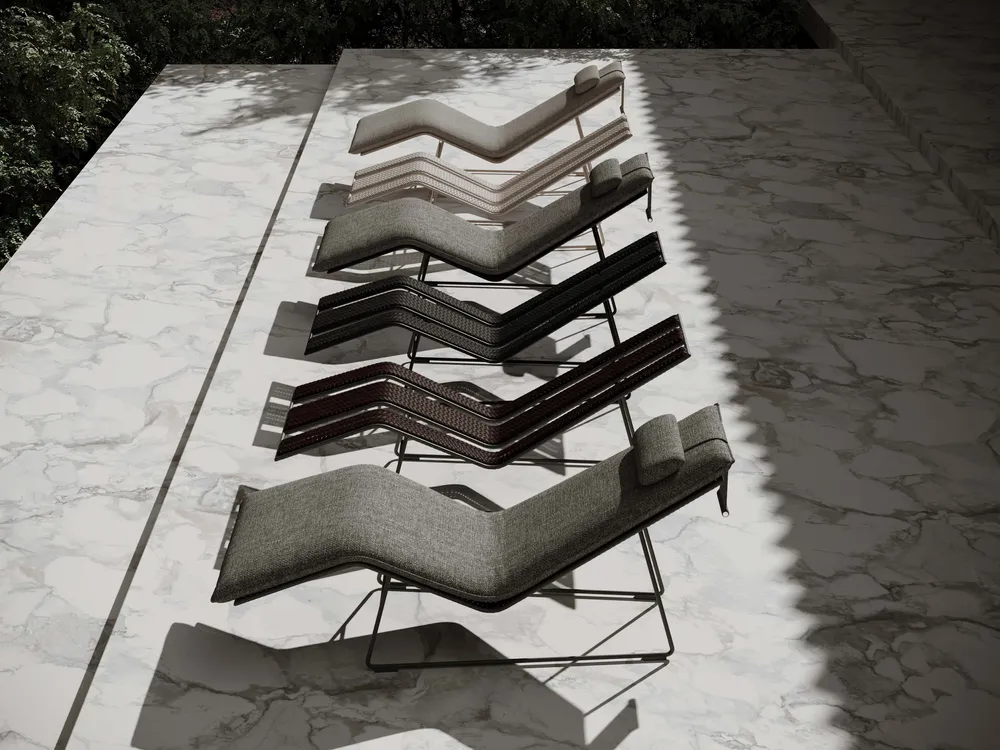 Canapés de jardin - Chaise longue Véu - SNOC