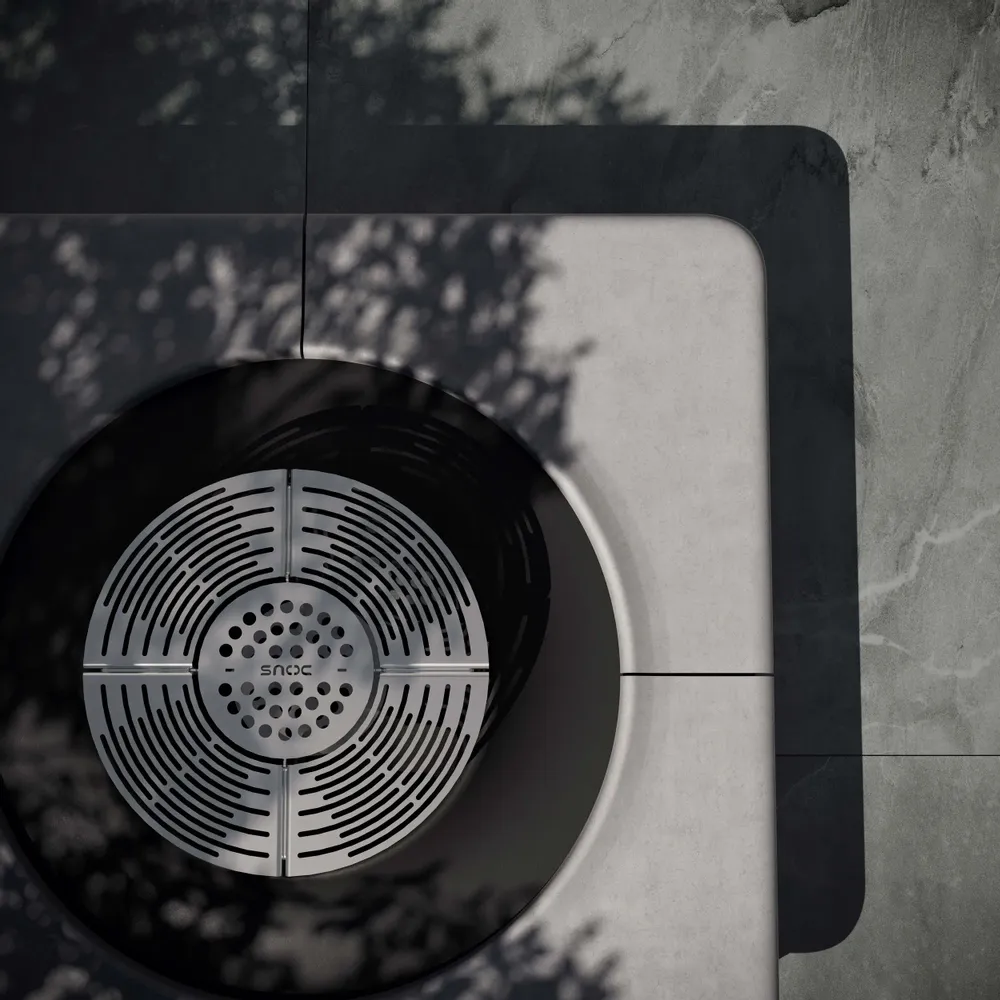 Cheminées d'extérieur - Brasero Caldera Square - SNOC