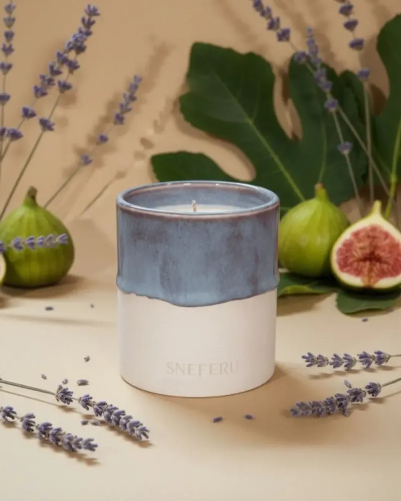 Bougies - Bougie Parfumée Ficus Purpurea 200 g - SNEFERU