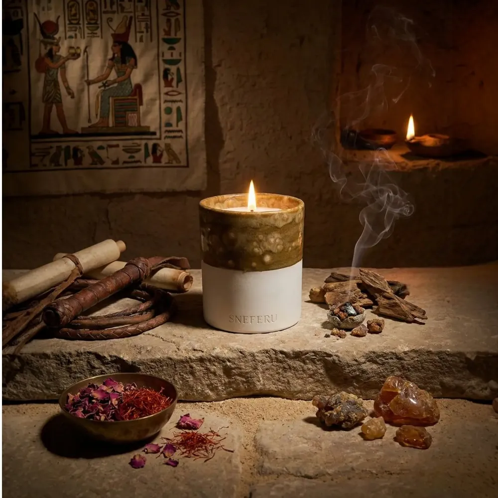 Bougies - Bougie Parfumée Desertum Domina 200 g - SNEFERU