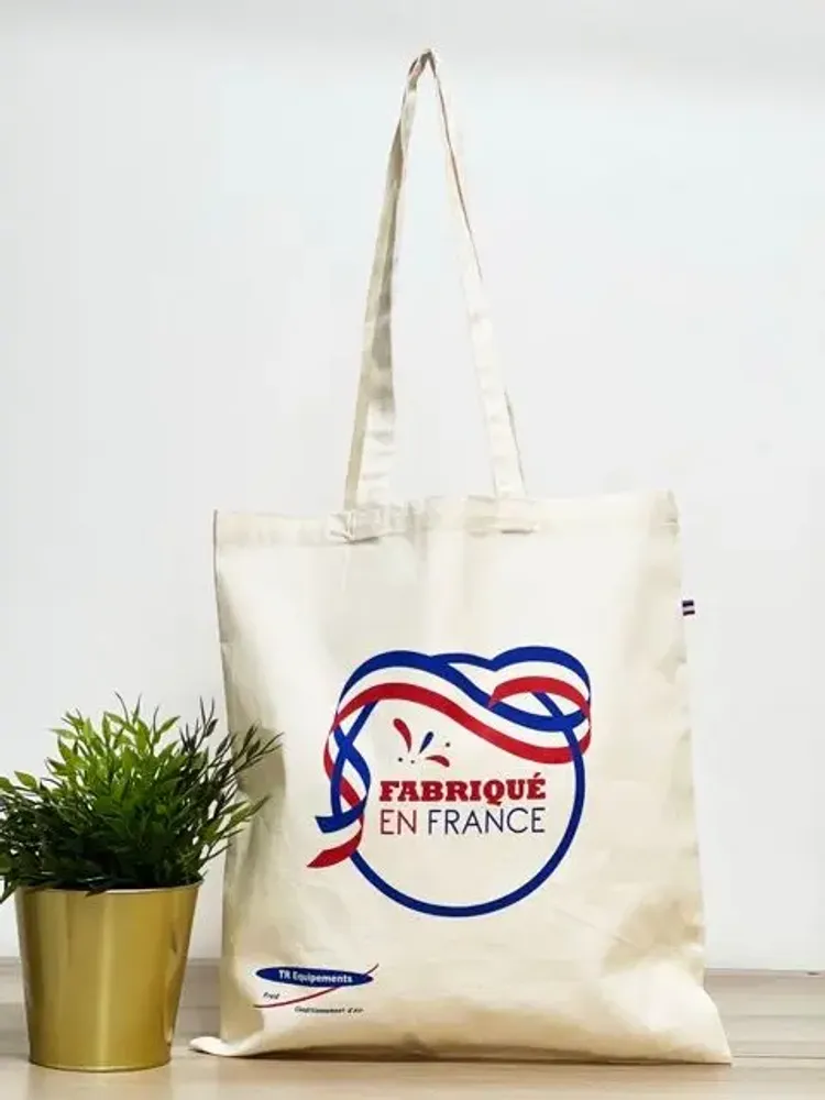 Sacs et cabas - Tote bag en coton Made in France à personnaliser - Lucie - MEME BERNADETTE (FEEL-INDE)