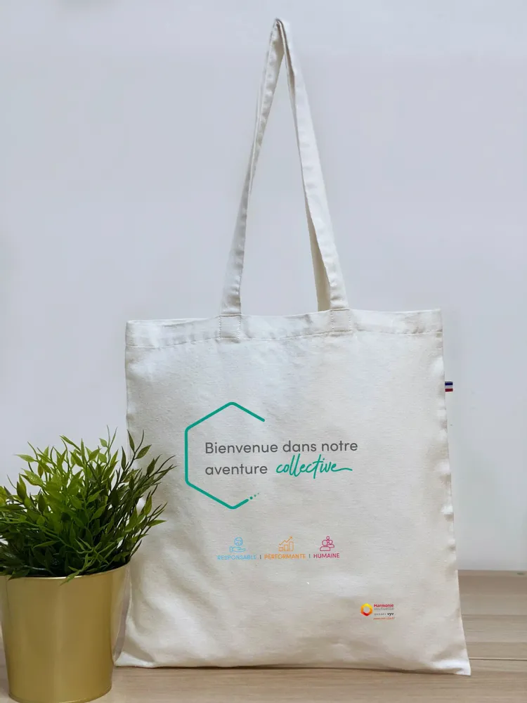 Sacs et cabas - Tote bag en coton Made in France à personnaliser - Theo - MEME BERNADETTE (FEEL-INDE)