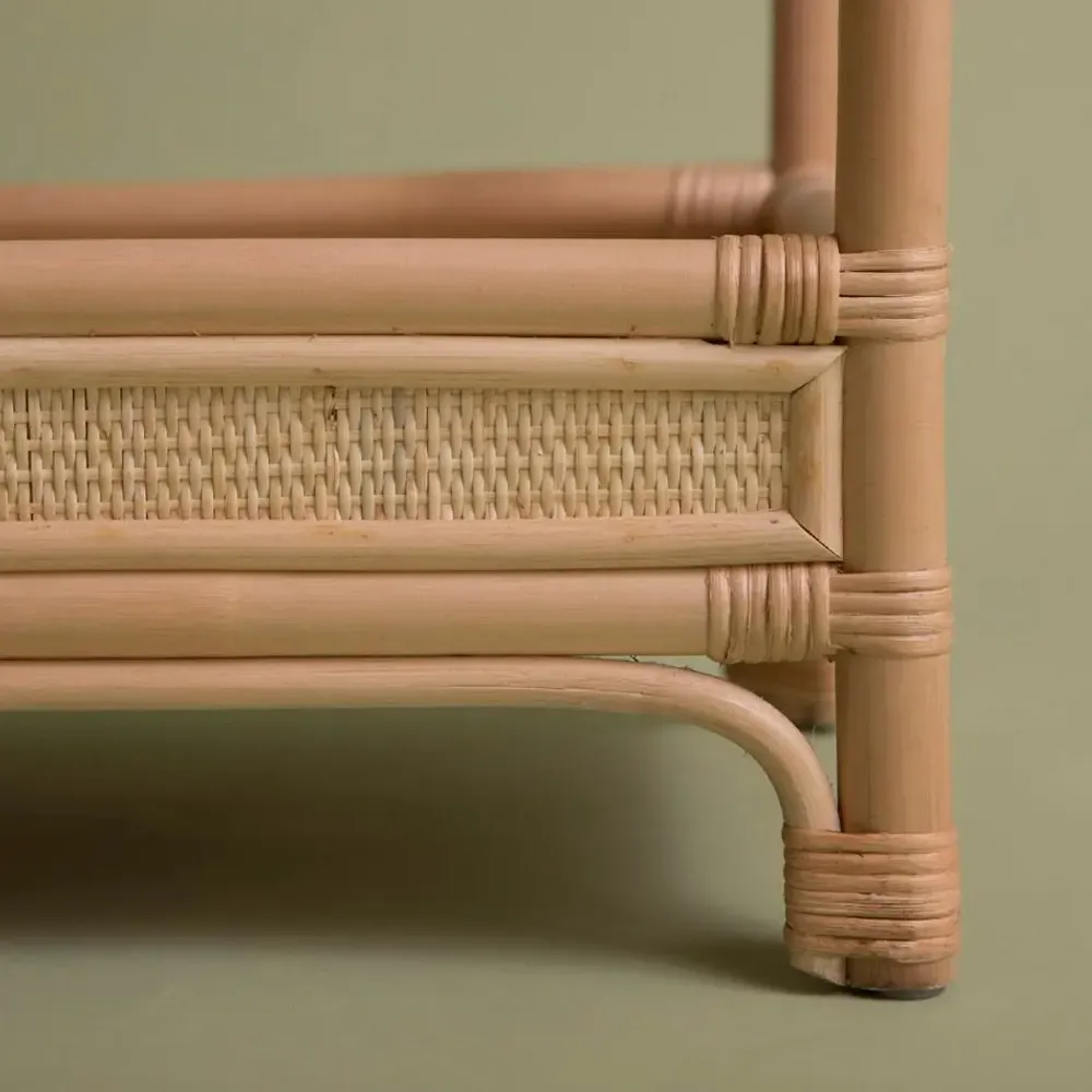 Chariots - CHARIOT DE BAR EN ROTIN COPPELIA - MAHE HOMEWARE