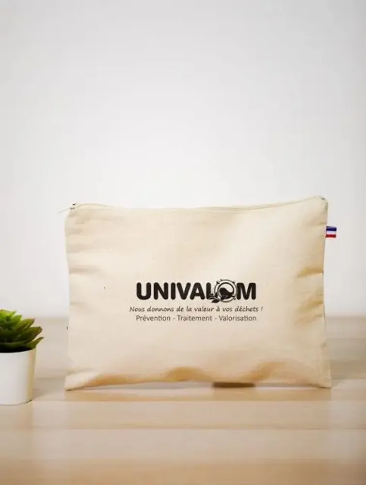 Sacs et cabas - Trousse en coton à personnaliser Made in France - Marcel - MEME BERNADETTE (FEEL-INDE)