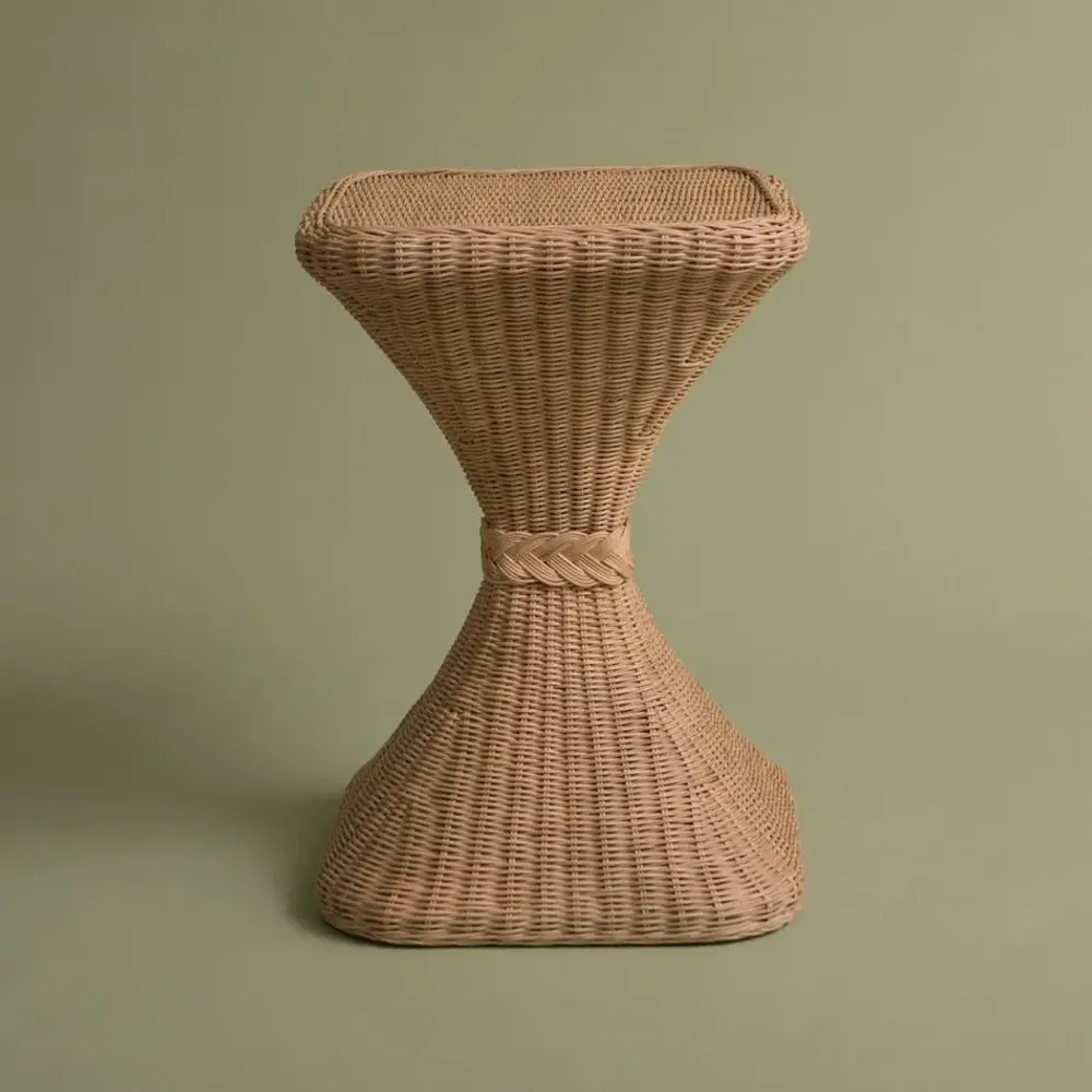 Autres tables  - TABLE D'APPOINT EN ROTIN SABBIA - MAHE HOMEWARE