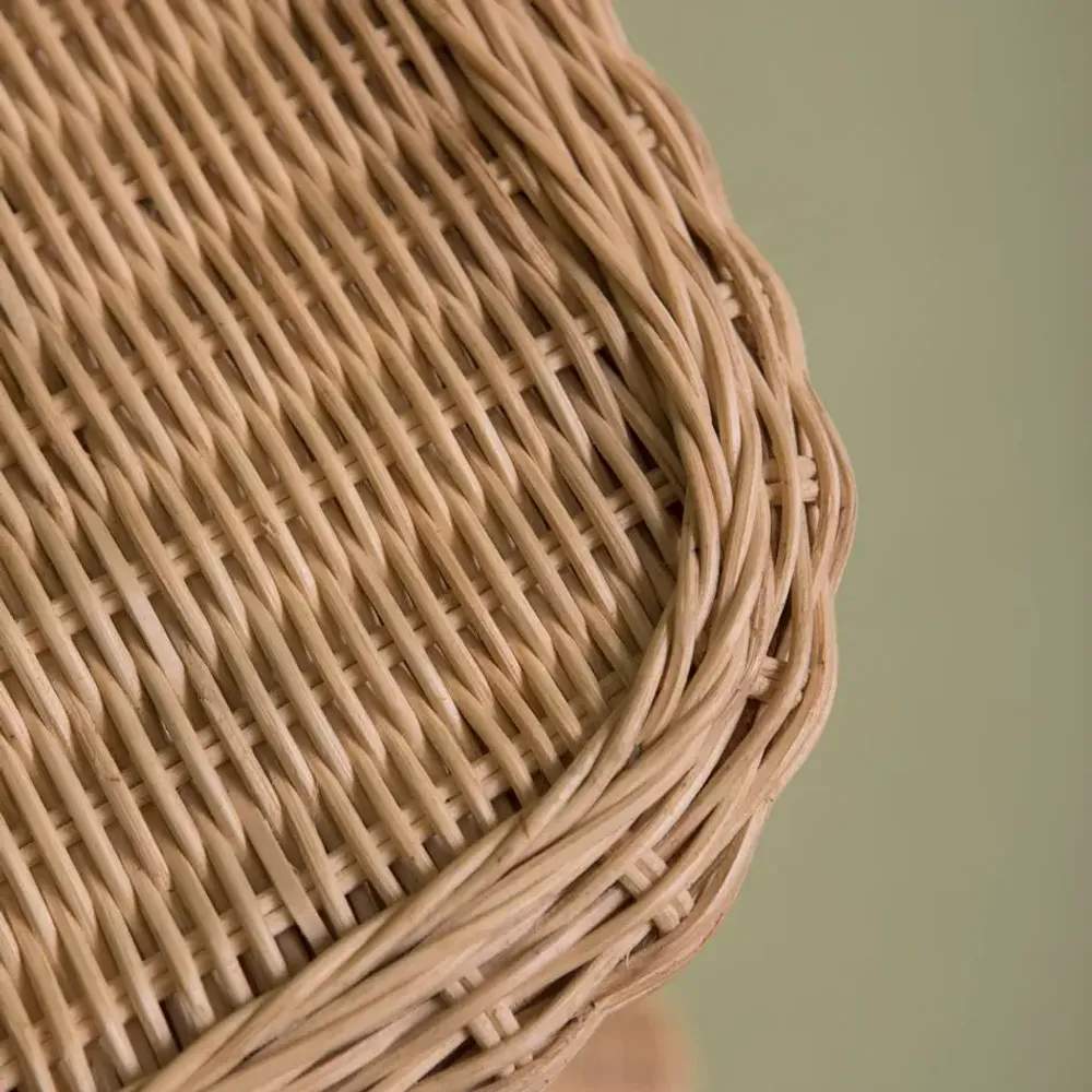 Autres tables  - TABLE D'APPOINT EN ROTIN SABBIA - MAHE HOMEWARE