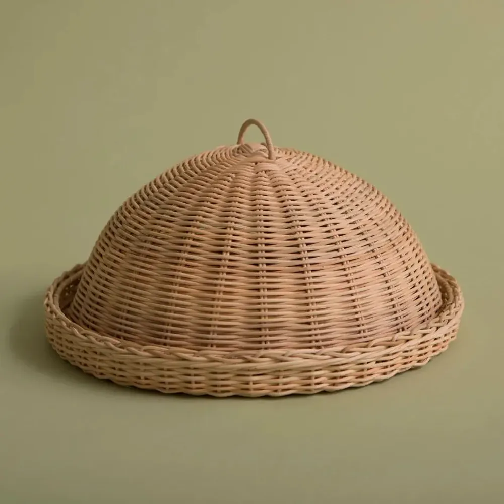 Assiettes de réception - HOUSSE ALIMENTAIRE EN ROTIN - MAHE HOMEWARE