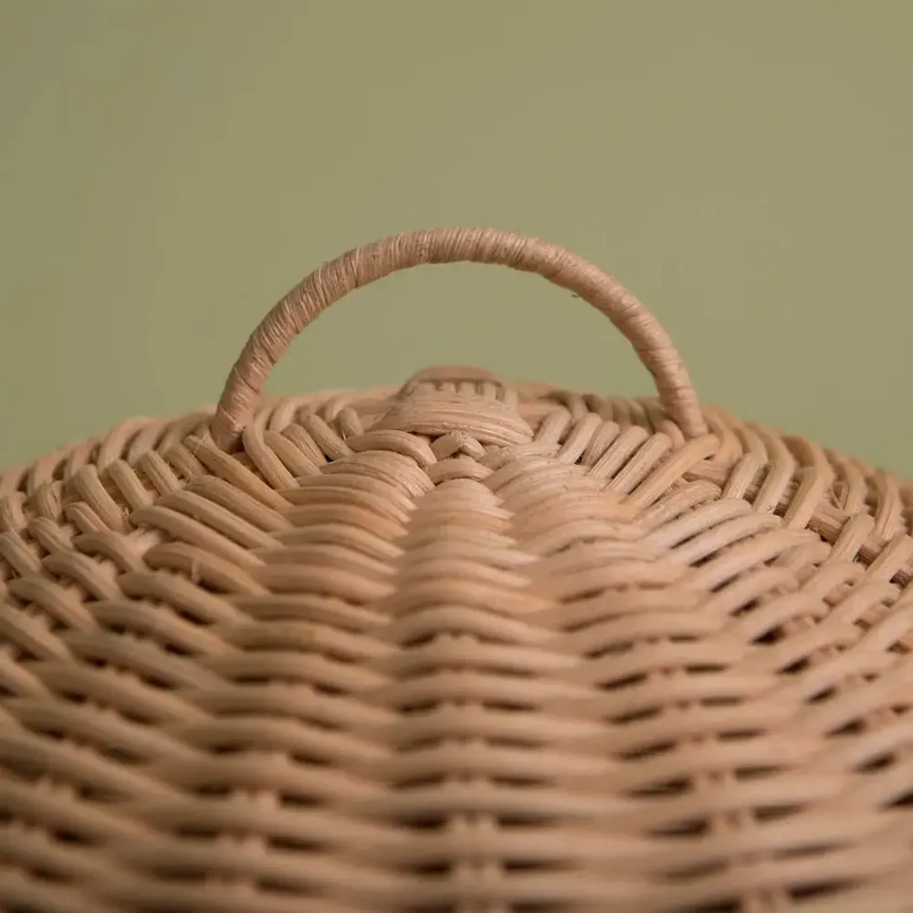 Assiettes de réception - HOUSSE ALIMENTAIRE EN ROTIN - MAHE HOMEWARE