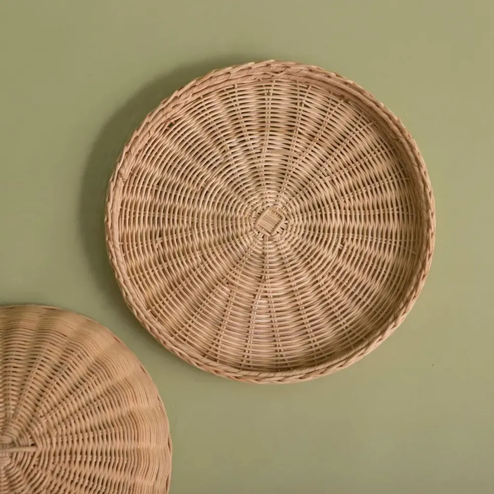 Assiettes de réception - HOUSSE ALIMENTAIRE EN ROTIN - MAHE HOMEWARE