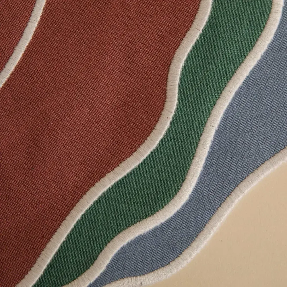 Linge de table textile - NAPPERON ROND EN LIN ANTITACHE - MAHE HOMEWARE