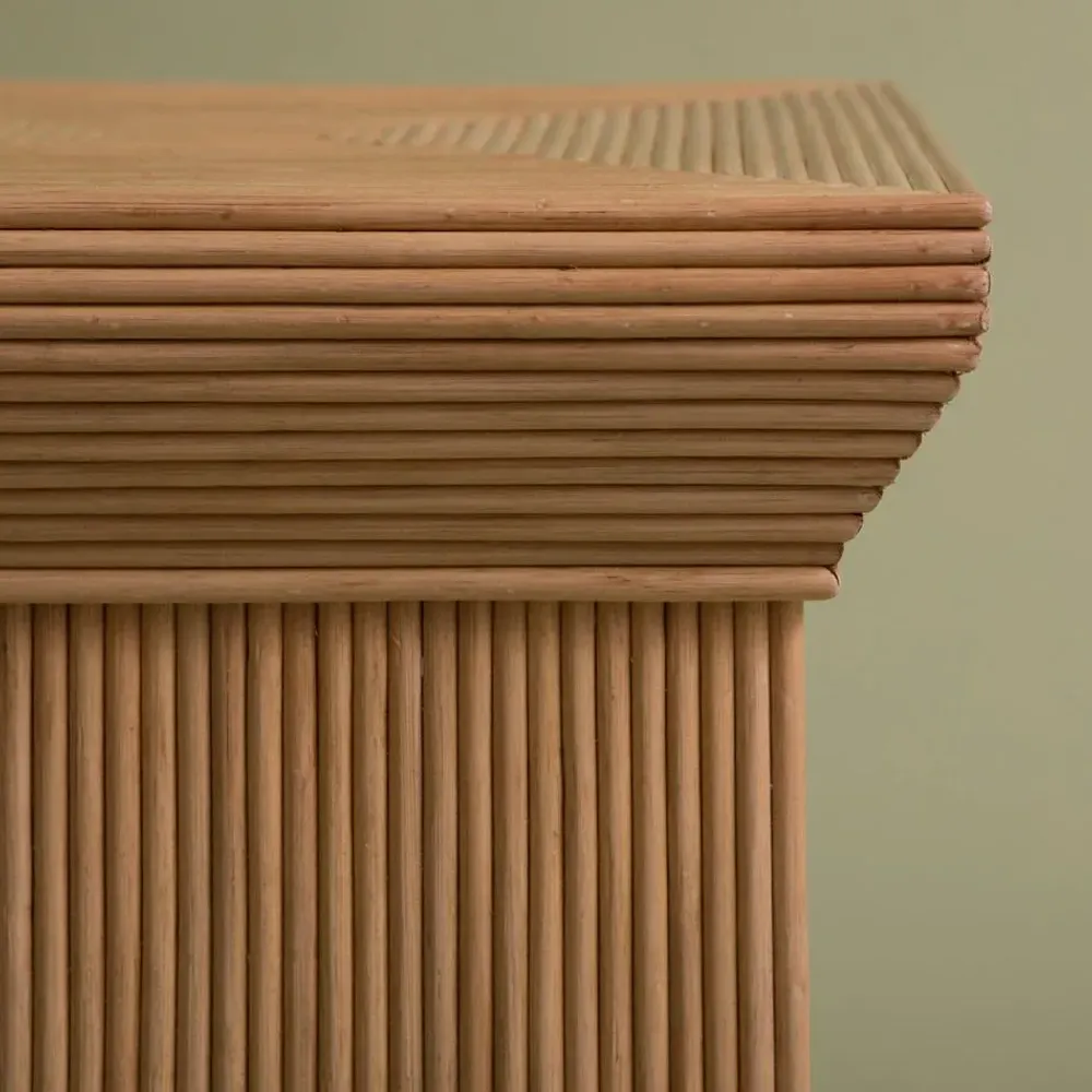 Autres tables  - TABLE D'APPOINT EN ROTIN DITA - MAHE HOMEWARE