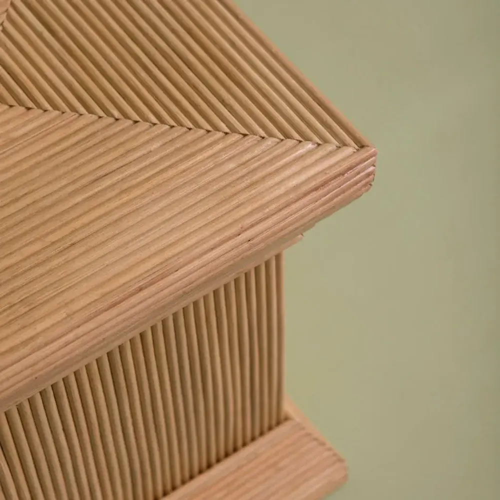 Autres tables  - TABLE D'APPOINT EN ROTIN DITA - MAHE HOMEWARE