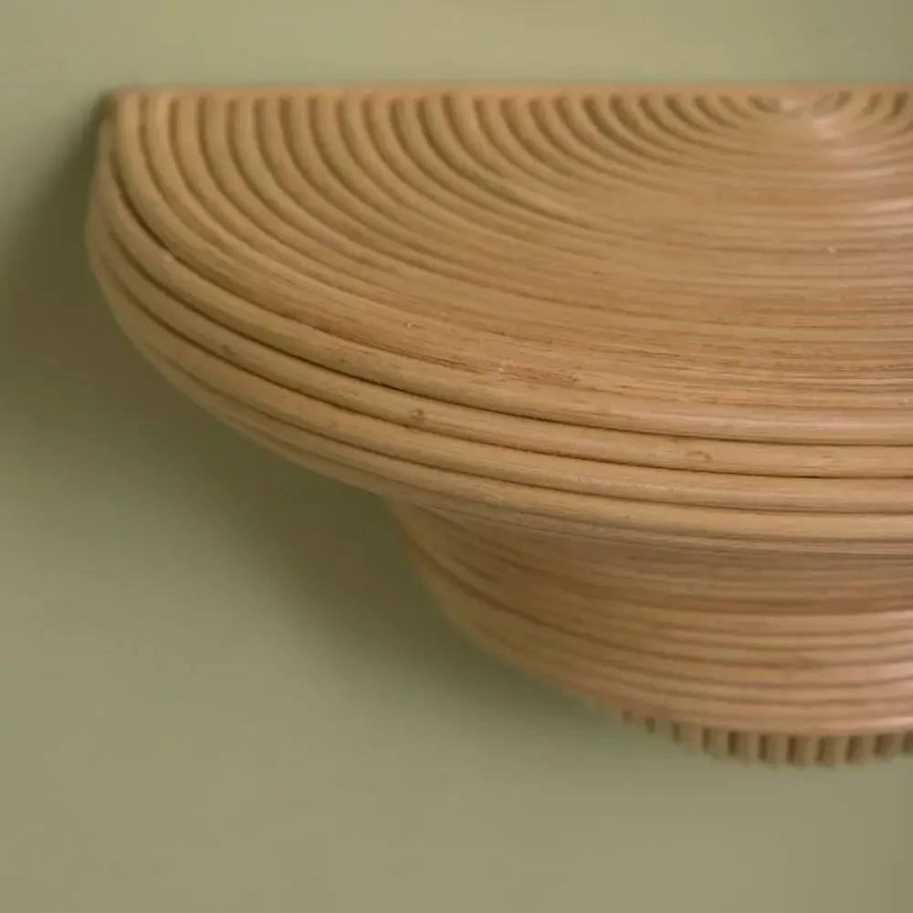 Autres décorations murales - SUPPORT MURAL EN ROTIN DAFNE - MAHE HOMEWARE