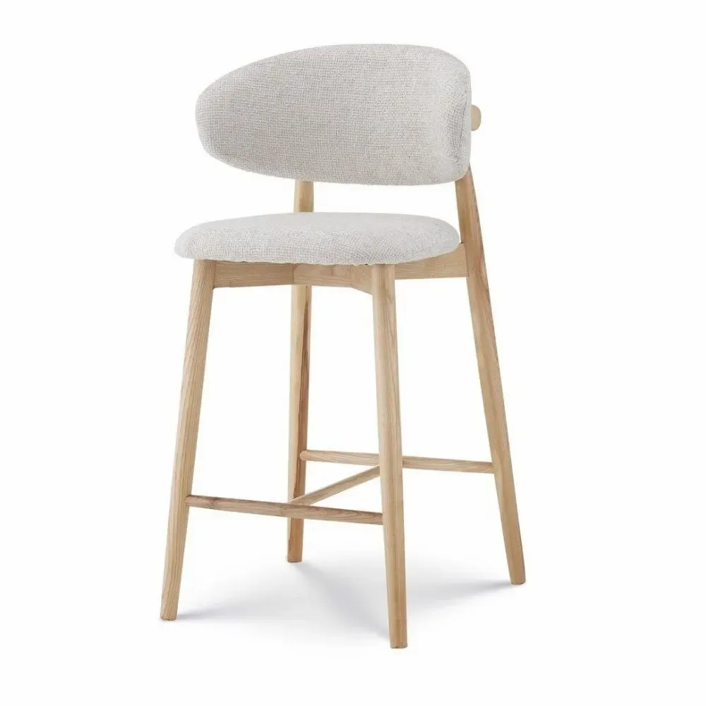 Tabourets - Tabouret Jaspe Naturel & White - EMPREINTE DU TEMPS
