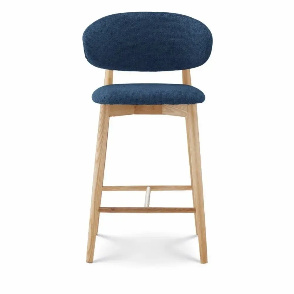 Tabourets - Tabouret Jaspe Naturel & Bleu - EMPREINTE DU TEMPS