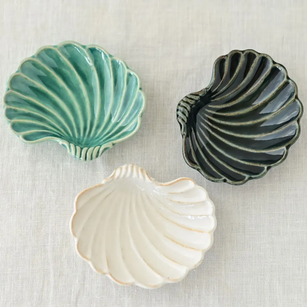 Assiettes au quotidien - Bol en nacre et petite assiette - MARUMITSU POTERIE