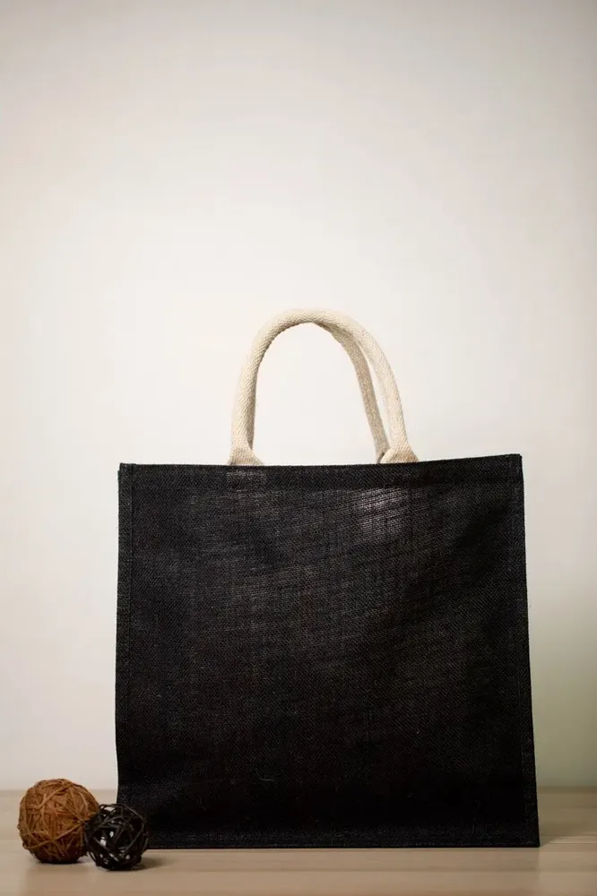 Bags and totes - Customizable jute tote bag – JUT 4 NL - MEME BERNADETTE (FEEL-INDE)