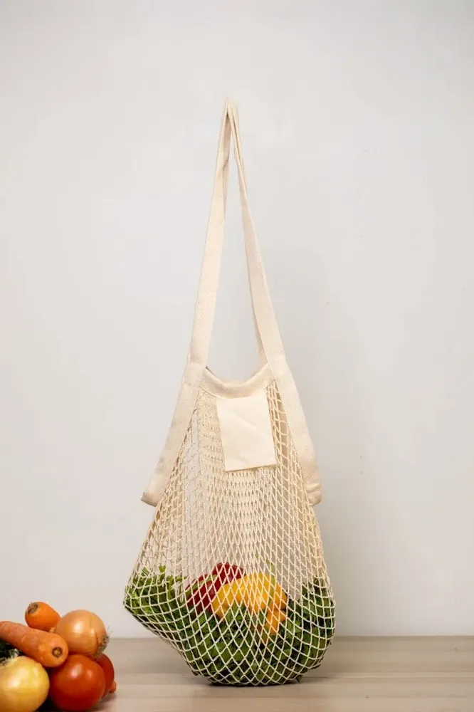 Bags and totes - 280g cotton mesh bags to customize - MEME BERNADETTE (FEEL-INDE)