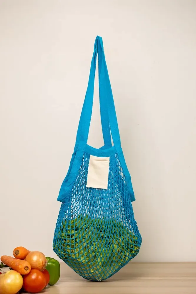 Bags and totes - 280g cotton mesh bags to customize - MEME BERNADETTE (FEEL-INDE)